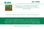 Webseite DerNaturbaumarkt Fluhr und Walter GmbH