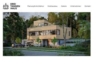 Webseite Drei Tannen Haus