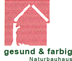 Logo Naturbauhaus gesund & farbig